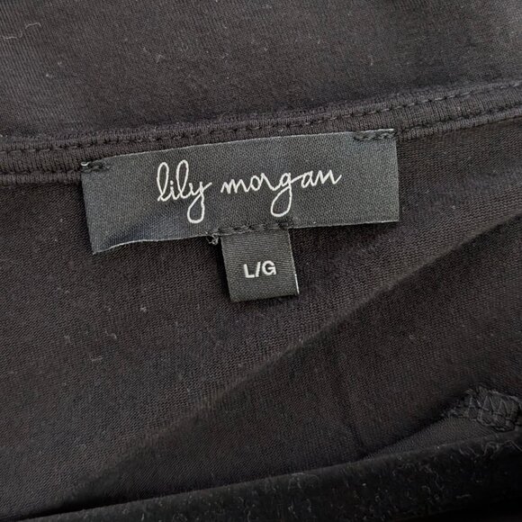 Lily Morgan Black Long Sleeve Top - Picture 7 of 8